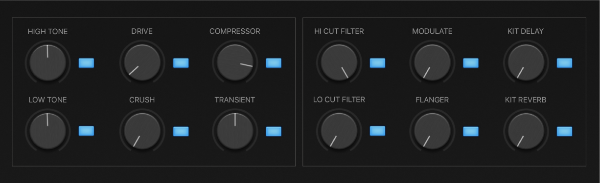 図。キット共通のトーン/エフェクトSmart Control。