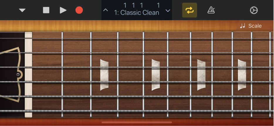 Figure. Guitar Touch Instrument.