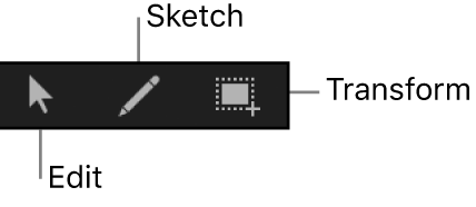 Keyframe editing tools in Keyframe Editor