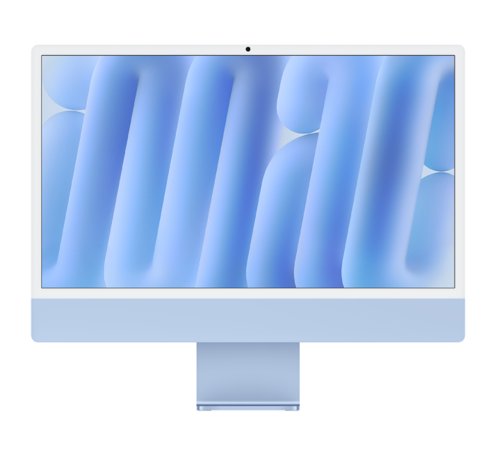 La pantalla d’un iMac.