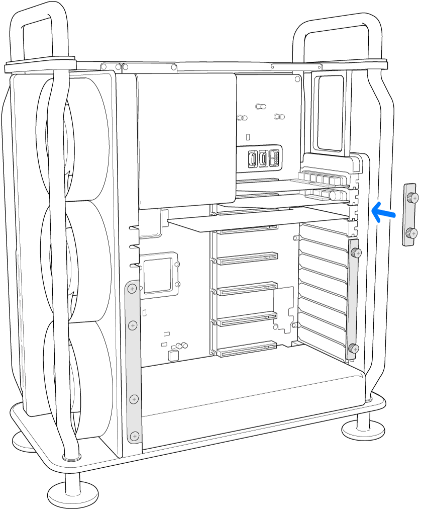 Réinstallation du support latéral.