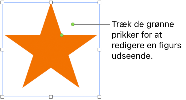 En figur med vælgehåndtag.