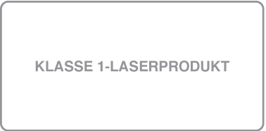 Symbolet for Klasse 1 laserprodukt