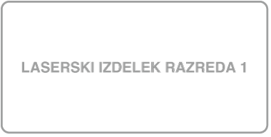 Simbol laserskega izdelka razreda 1