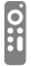 el ícono del control remoto del Apple TV 