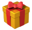 De cadeau-emoji.