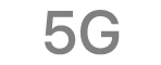 Das Symbol „5G“.