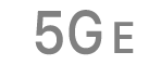 Ícone de estado 5G E.