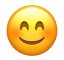 Emoji față zâmbitoare.