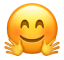 Emoji îmbrățișare.