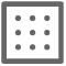 tombol Sembunyikan Grid Titik