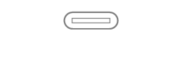 USB-C port: