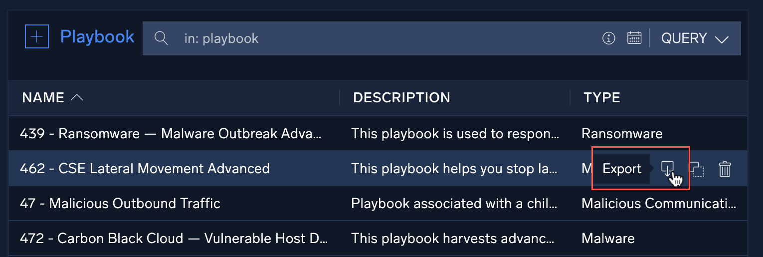 Export Playbook