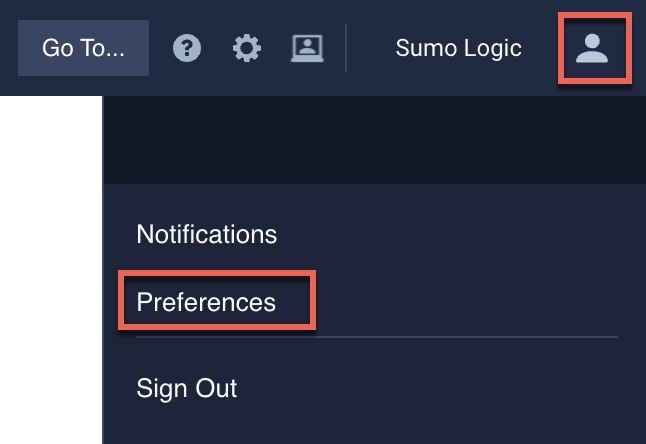 Account Preferences