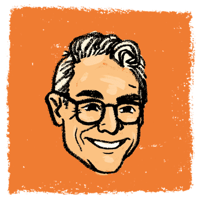 Illustrated portrait of Tim Mackie