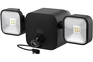 Blink Floodlight Mount | Soporte con focos para la cámara Blink Outdoor | Negro