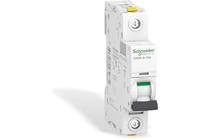 Schneider Electric Disyuntor IC60N, 1P, 10A, B A9F03110