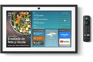 Nuevo Amazon Echo Show 15 | Pantalla inteligente Full HD de 15,6", con Alexa, Fire TV integrado y mando por voz Alexa