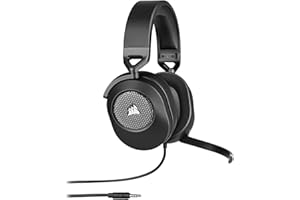 Corsair HS65 SURROUND Auriculares Multiplataforma con Cable para Juegos - Sonido envolvente Dolby 7.1 - SonarWorks SoundID -C