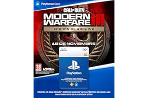 110€ PlayStation Store Tarjeta Regalo para Call of Duty: Modern Warfare III - Vault-Edition | Cuenta española [Código por cor