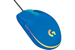 Logitech, USB, G203 LIGHTSYNC Ratón Gaming con Iluminación RGB Personalizable, 6 Botones Programables, Captor 8K para Gaming,