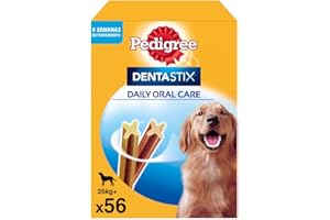 Pedigree Dentastix Snack Dental para la Higiene Oral de Perros Grandes (1 Pack de 56ud)