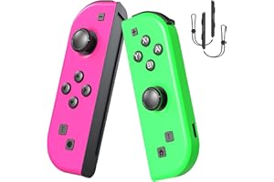 Genérico Mando para Switch, Mandos Switch Inalambricos para Switch/Switch Lite/Switch OLED, con Gyro Axis/Dual Vibración/Func