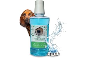 Vetnoms Solución Dental Sarro Perros - Aditivo al Agua para Quitar Mal Aliento Perros y Tratar Encías. Elinimador de Sarro pa