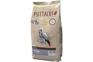 Psittacus High Energy 800 g | Pienso Completo para Yacos, Guacamayos y Otros Loros Africanos | Alimento Premium para Aves | 1