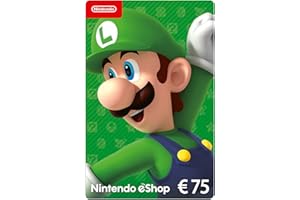 Nintendo eShop Tarjeta de regalo 75€ | Código de descarga (EU) | Switch