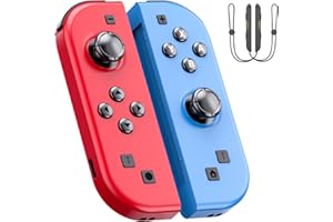 Genérico Mando para Switch, Mandos Switch Inalambricos para Switch/Switch Lite/Switch OLED, con Gyro Axis/Dual Vibración/Func