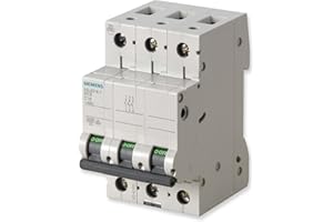 Siemens 5sl6 - Automático magnetotermico 400v 6ka 3 polos b 20a