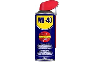 WD-40 Producto Multi-Uso- Spray 400ml-Lubrica, Afloja, Protege del óxido, Dieléctrico, Limpia metales y plásticos y Desplaza 