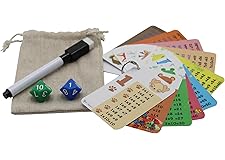 Qué Kawaii® Tablas de multiplicar para aprender jugando material didáctico portátil tamaño tarjeta visita 10,5cm x 7cm (L)