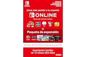 Nintendo Switch Online + Paquete de expansión (Suscripción familiar) - Standard | Nintendo Switch - Código de descarga