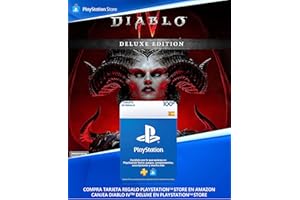 100€ PlayStation Store Tarjeta Regalo por Diablo IV: Deluxe Edition [Compra el juego en PS Store] - Cuenta española [Código p