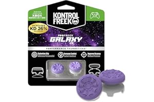 KontrolFreek FPS Freek Galaxy para Xbox One y Xbox Series X/S | Performance Thumbsticks | 1 Altura elevada, 1 altura media | 