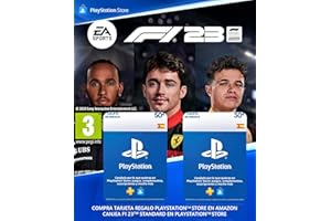 80€ PlayStation Store Tarjeta Regalo por F1 23 Standard Edition [Usa este crédito para comprar el juego en PS Store] │ Cuenta