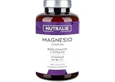 Citrato de Magnesio 1545mg + Magnesio Bisglicinato 600mg - Reduce Cansancio y Fatiga, Alivia Dolor Articulaciones y Músculos 