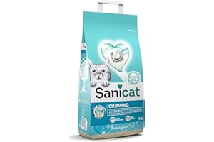 Sanicat - Arena para gatos Aglomerate con aroma a jabón de Marsella| Con control de olor garantizado | Absorbe la humedad y f