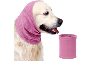 Aomig Sombreros para Mascotas, Snood para Perro para Cuello y Orejas de Perro, Orejeras Elásticas para Perros, Sombrero de In