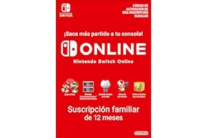 Switch Online Suscripción Familiar de 12 Meses