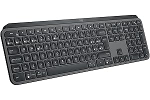 Logitech MX Keys S Teclado inalámbrico, Perfil Bajo, Escritura Fluida Precisa Silenciosa, Teclas Programables, Iluminación, B