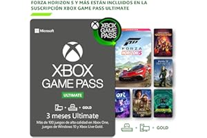 Suscripción Xbox Game Pass Ultimate - 3 Meses |Forza Horizon 5 se incluye con la suscripción | Xbox - Código de descarga