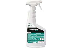 EQM - ECO-301 - Alcohol Isopropílico 99,9% - 750 ML - Isopropanol - Limpieza componentes electrónicos, objetivos y pantallas 