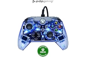 PDP Mando con cable Afterglow para Xbox y Series X/S Azul (Prismatic)