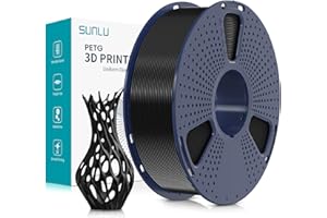 SUNLU PETG Filament 1,75 mm, Filamento para Impresora 3D PETG, Mayor Resistencia y Alta Resistencia al Impacto, Filamento de 