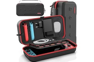 OIVO Funda para Nintendo Switch/OLED, Funda de Transporte para Consola y Accesorios de Nintendo Switch, Funda de Viaje Switch