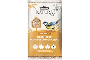 Dehner Natura Premium - Comida para Aves Silvestres sin cáscara, para Todo el año, Rica en proteínas, Alta energía, alimento 