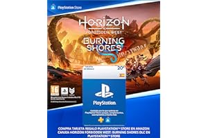 20€ PlayStation Store Tarjeta Regalo por Horizon Forbidden West: Burning Shores DLC | Código de descarga PS5 - Cuenta español